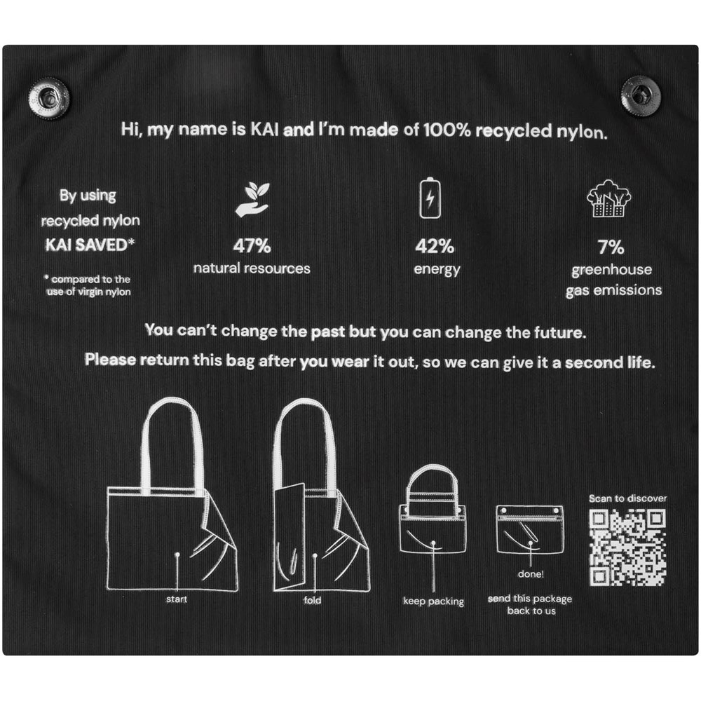 Kai GRS recycelte Circular Tragetasche 