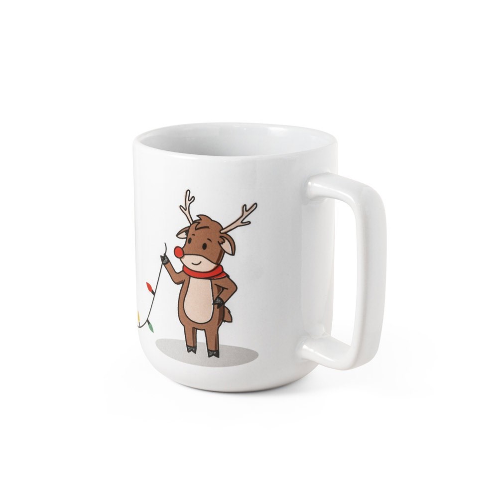 REINDEER. Becher mit Weihnachtsdruck 330 ml