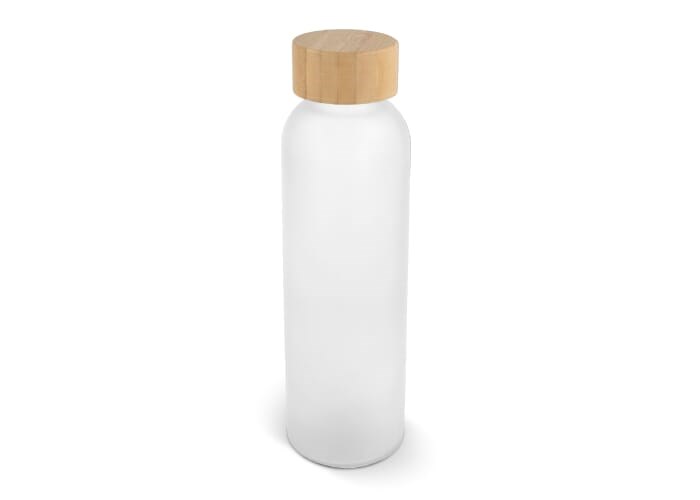 Wasserflasche Glas & Bambus 500ml