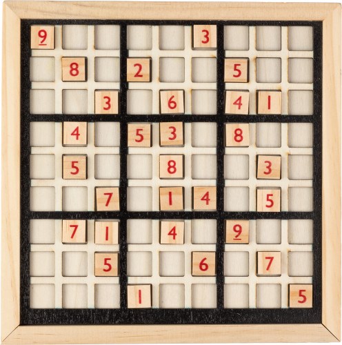 Holz-Sudoku-Spiel Christa