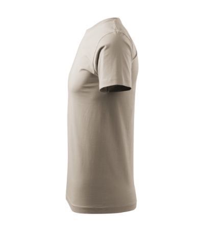 T-Shirt Herren Basic eisgrau
