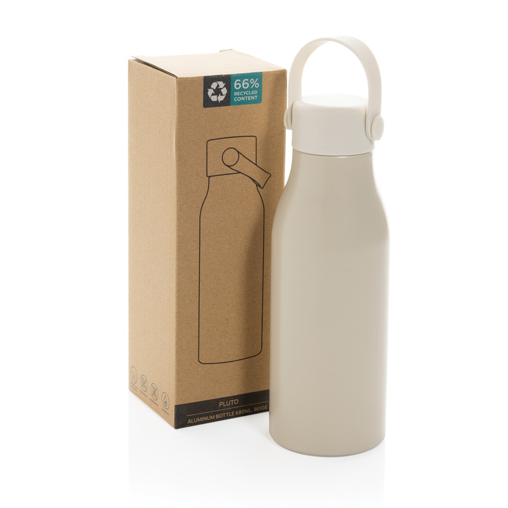 Pluto Flasche aus RCS-zertifiziert recyceltem Alu 680ml