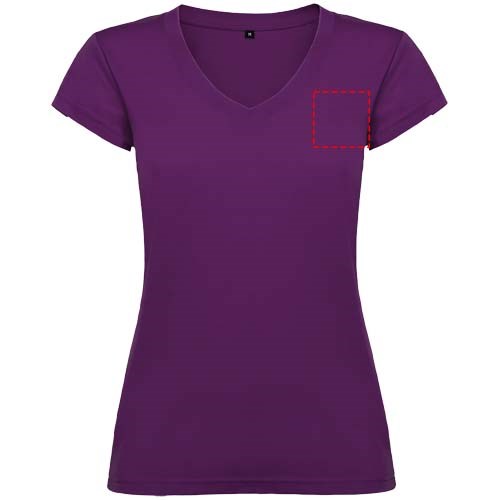 Victoria T-Shirt mit V-Ausschnitt für Damen