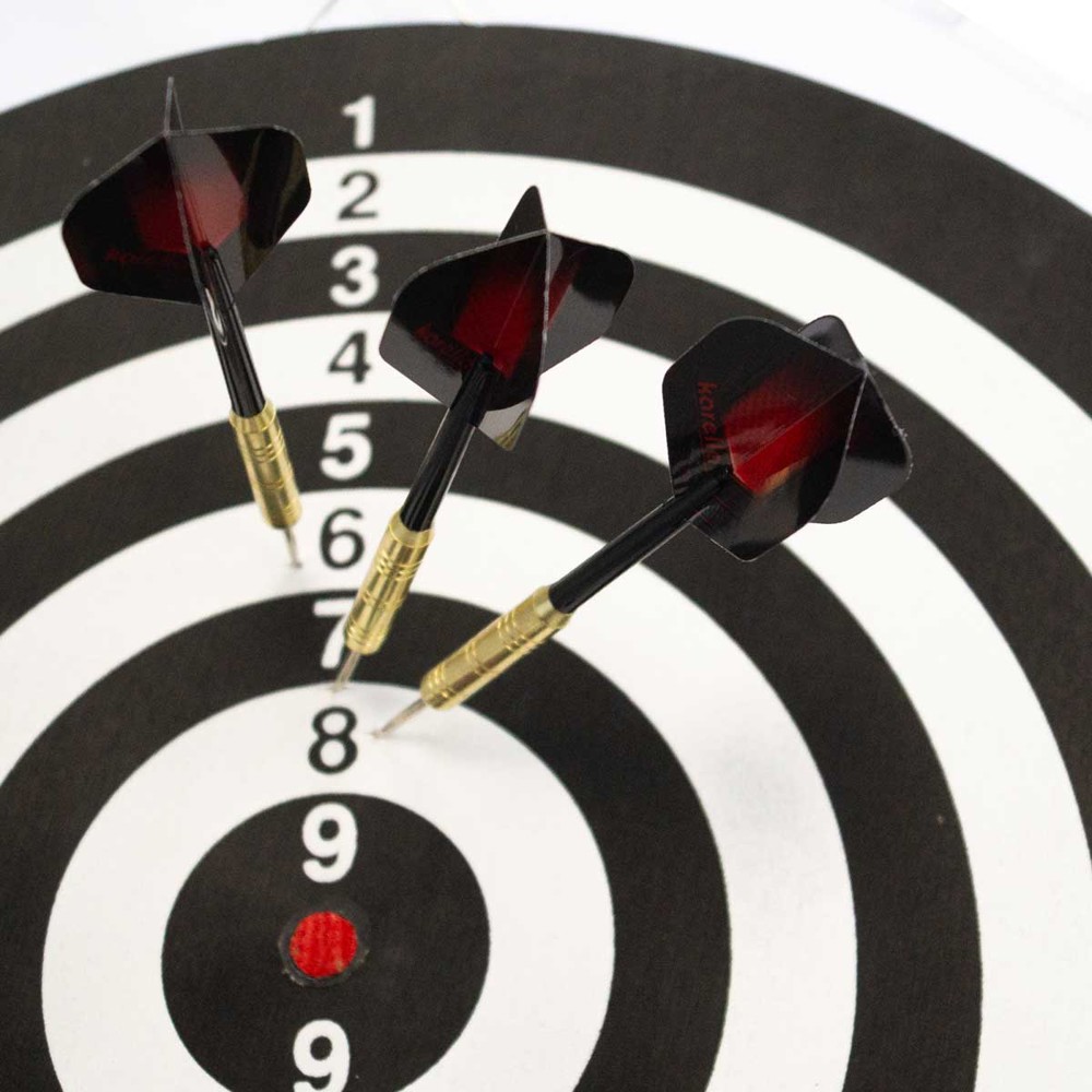 Karella Dartboard Trainings-Set individuell | inkl. 4c Werbedruck