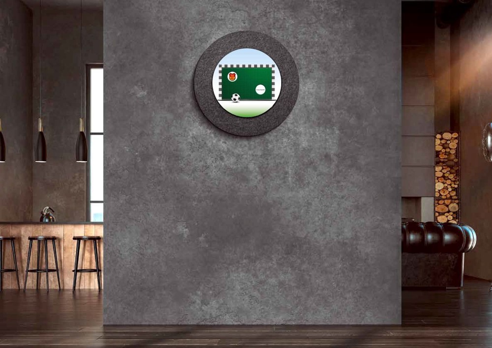 Allflash Dart Labor Fun-Board "45" aus recyceltem Vlies | komplett individuell bedruckbar