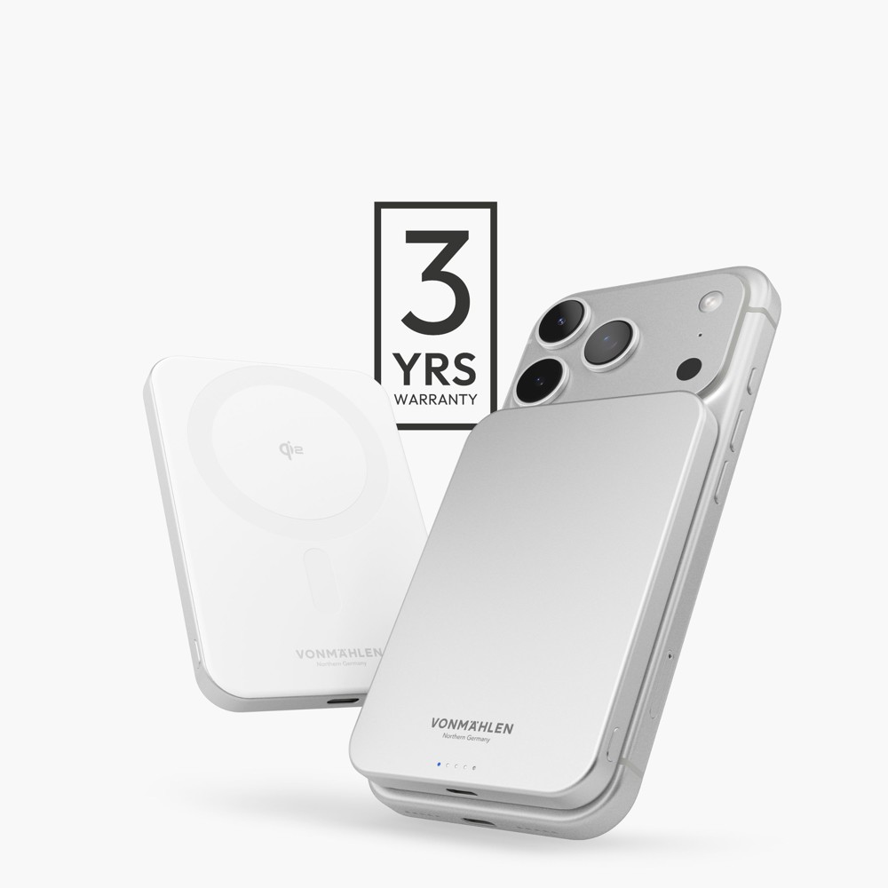 Evergreen Mag 5000 - Die magnetische Powerbank für den ganzen Tag - Weiß