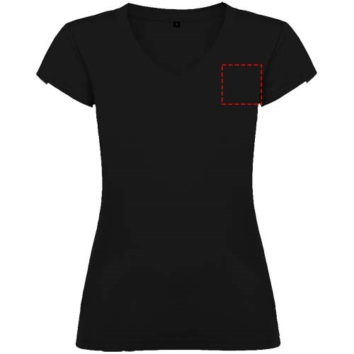 Victoria T-Shirt mit V-Ausschnitt für Damen