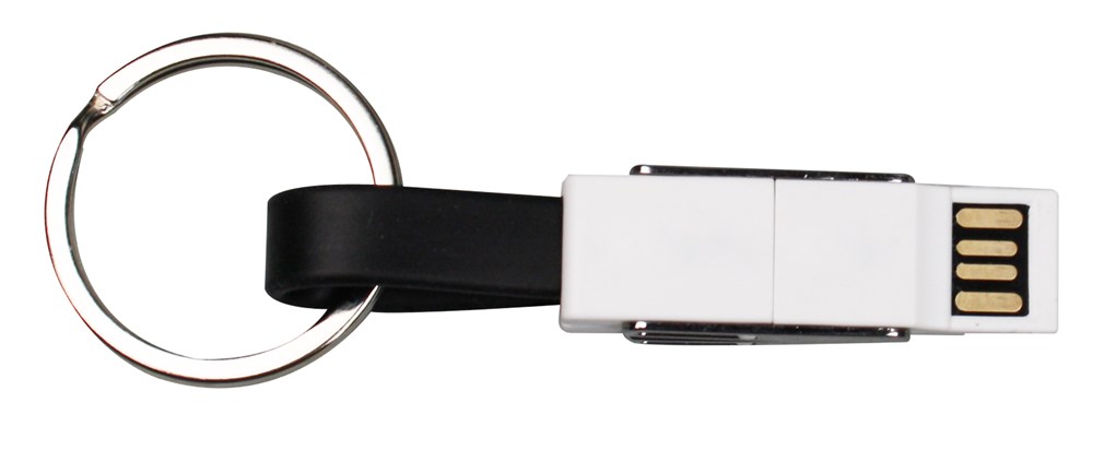 Lade- und Datenkabel "4in1 OTG Cable" schwarz