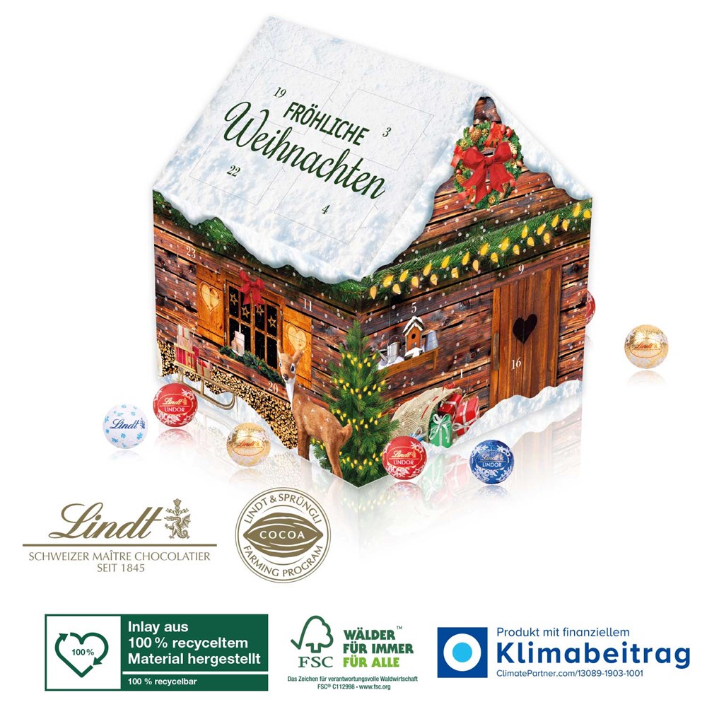 Adventskalender Lindt „Weihnachtshaus“