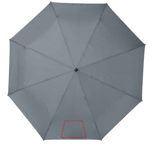 Bo 21" Vollautomatik Kompaktregenschirm aus recyceltem PET-Kunststoff
