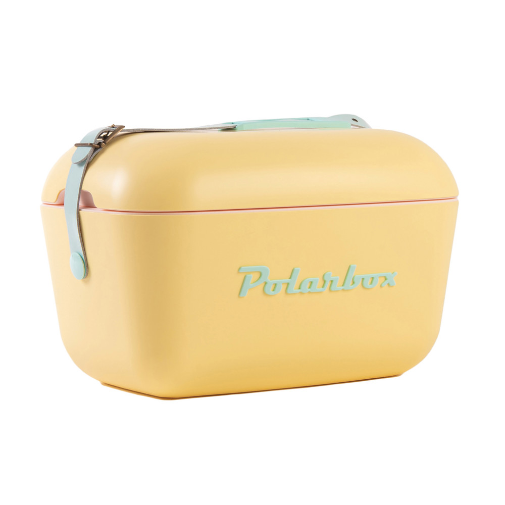 Polarbox Original Large 20L Vintage Kühlbox - gelb (± PMS Yellow 0131)
