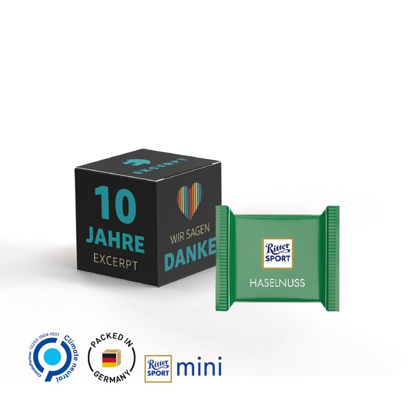 Werbewürfel, Ritter SPORT Mini