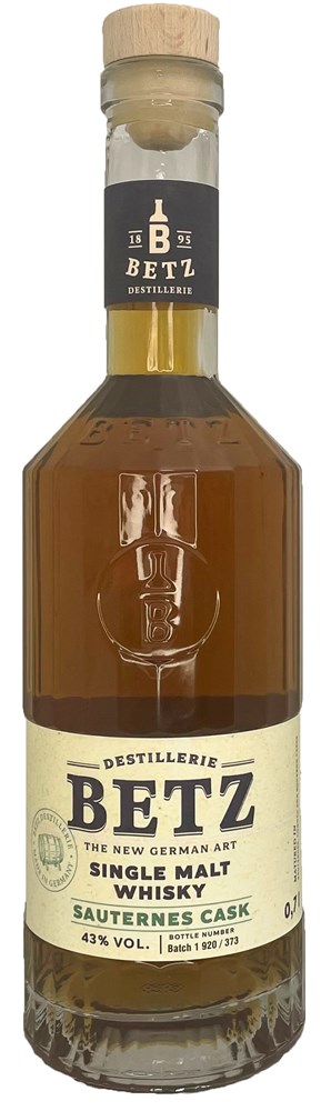 Single Malt Whisky Sauternes Cask 0,7 Ltr.