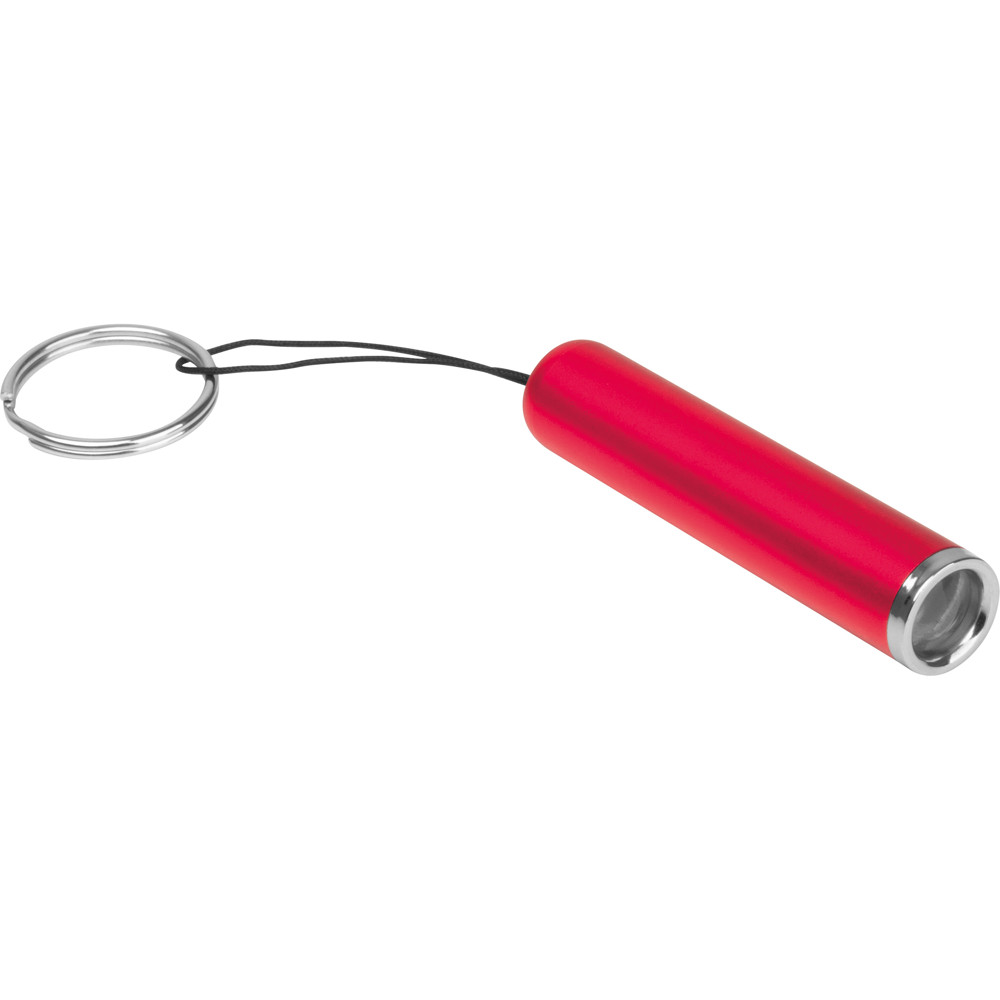 Schlüsselanhänger Taschenlampe PAUL - Rot