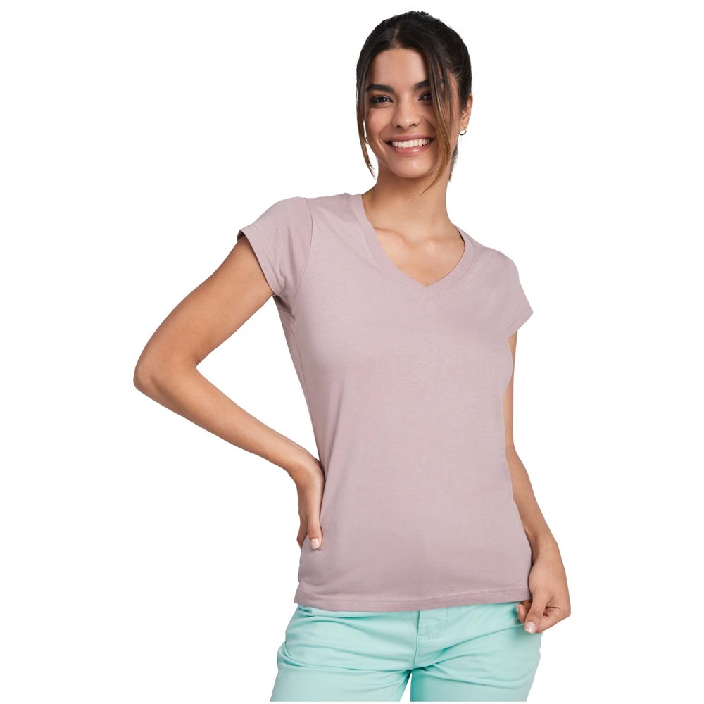 Victoria T-Shirt mit V-Ausschnitt für Damen