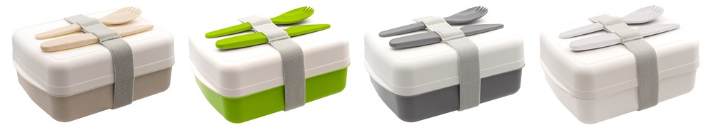 BIO-Snack-Box "Lunch" mit Besteck