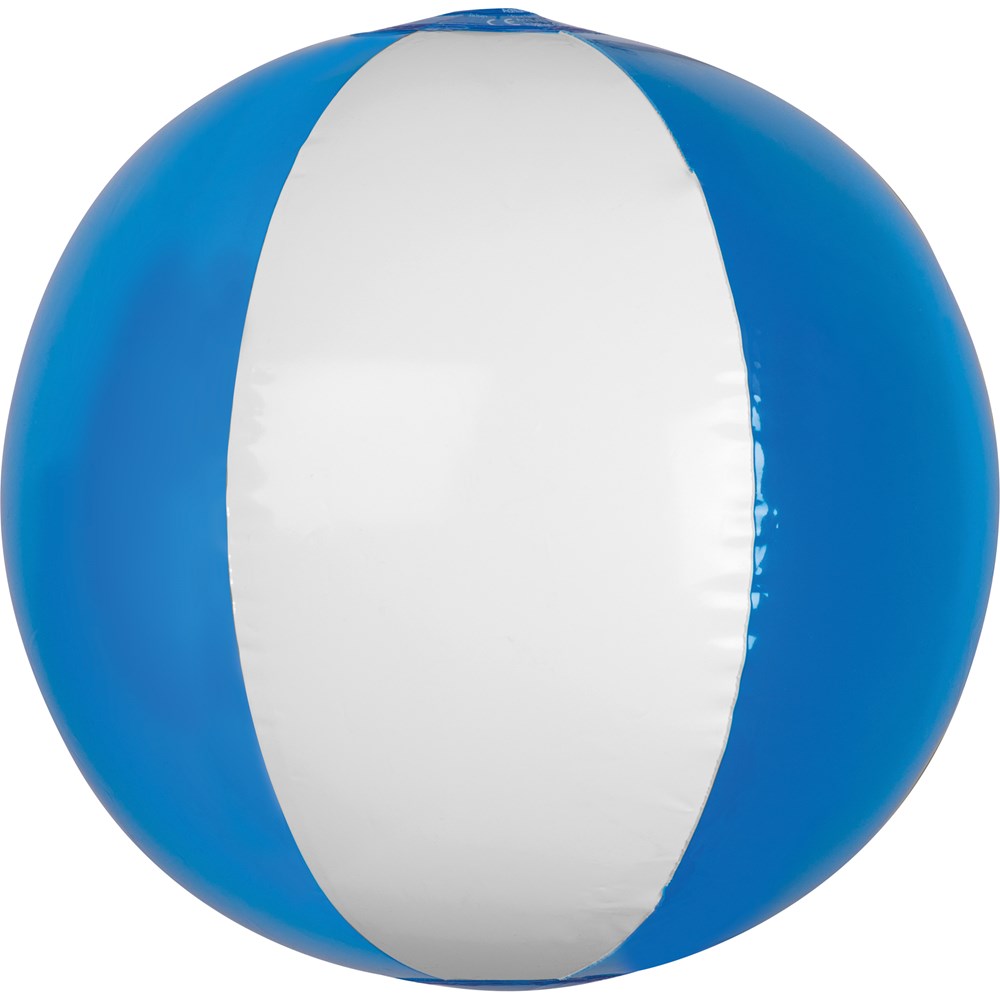 Strandball bicolour farbig/transparent