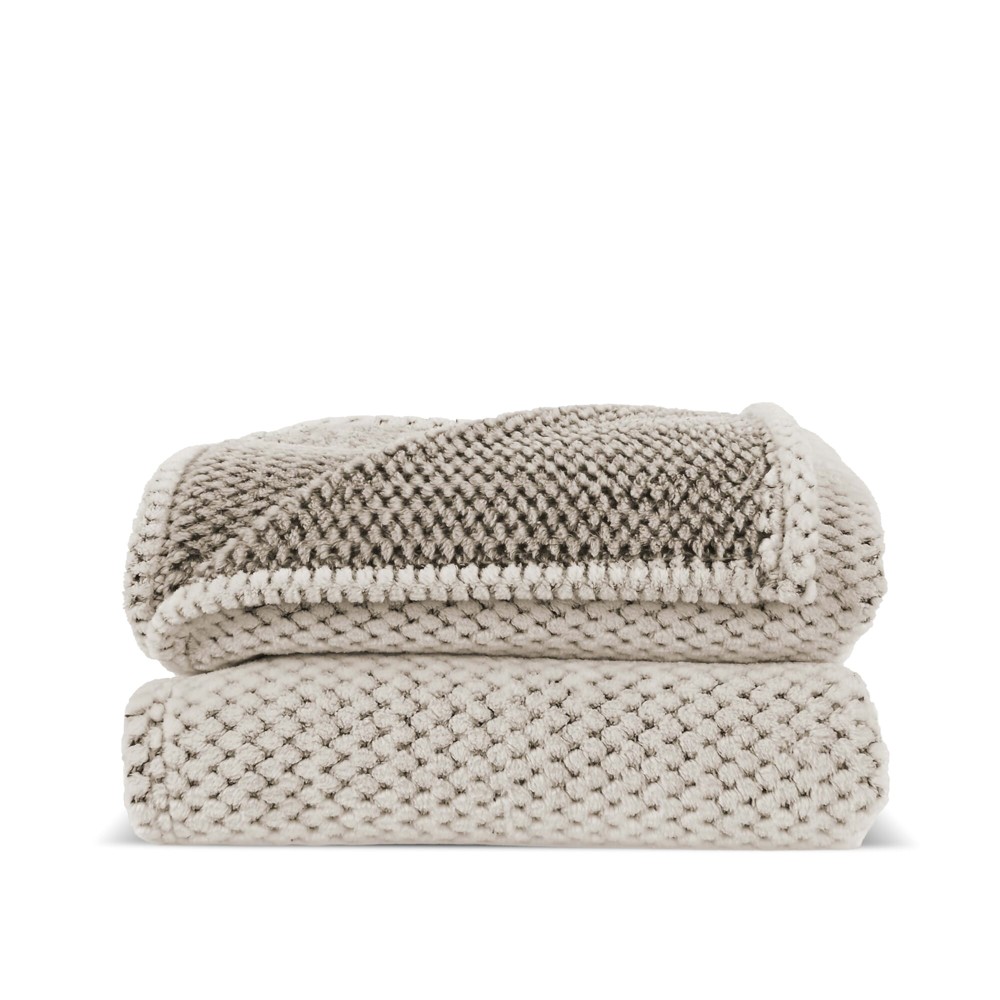 Sagaform Anni R-PET Vlies-Decke - beige