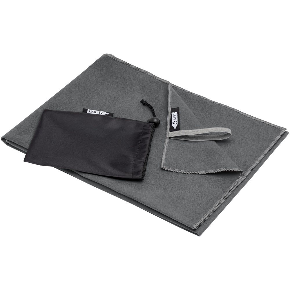 Pieter ultraleichtes und schnell trocknendes GRS Handtuch 50 × 100 cm - Grau