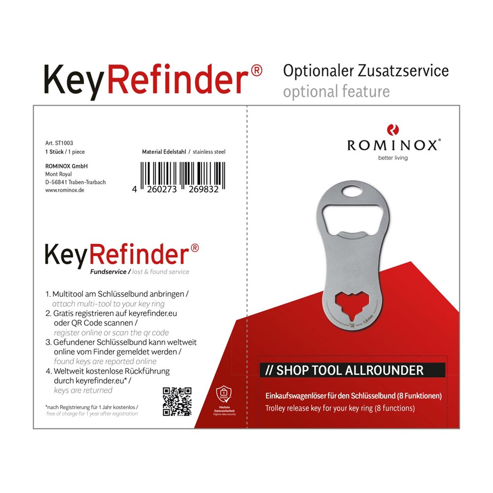 ROMINOX® Shop Tool // Allrounder - 8 Funktionen