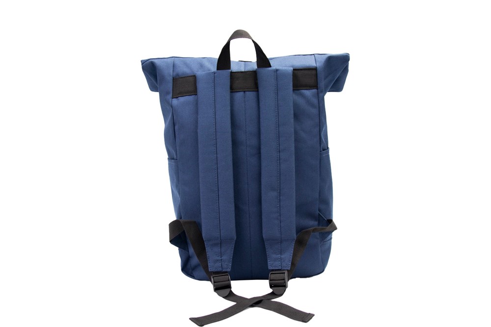Recycle Bags Basic rolltop rucksack, Marine