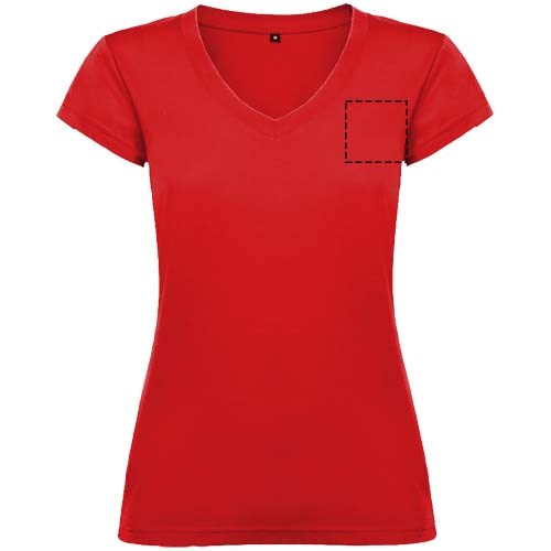 Victoria T-Shirt mit V-Ausschnitt für Damen