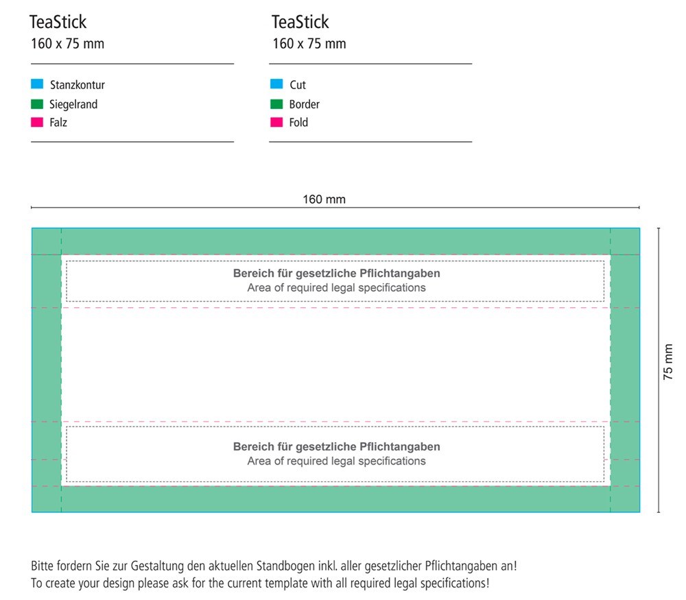 TeaStick - Kräuter Salbei-Thymian - Individ. Design