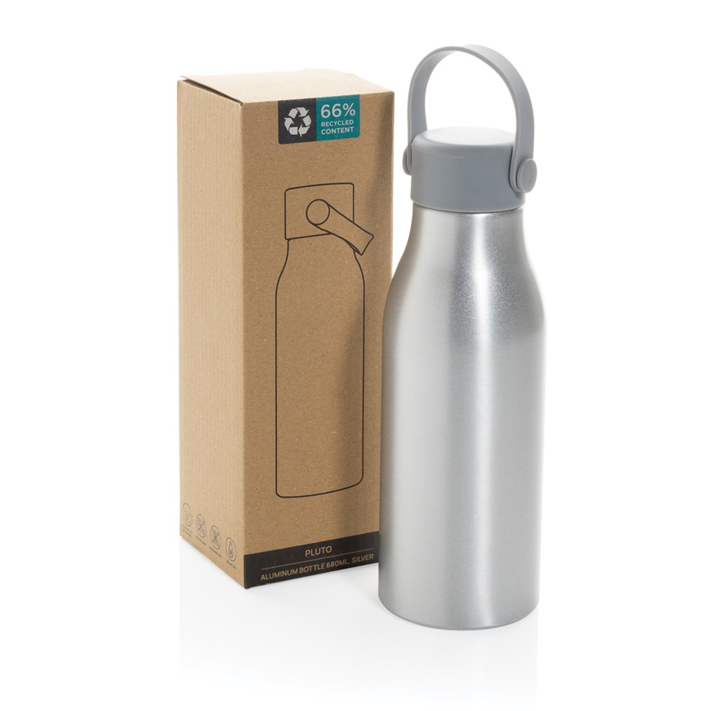 Pluto Flasche aus RCS-zertifiziert recyceltem Alu 680ml