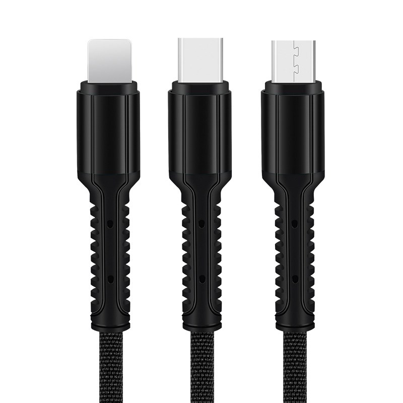 3in1 Cable "Flex" rot