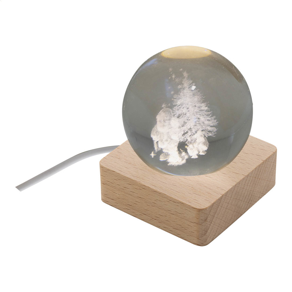 Borealis - Leuchtkugel mit Weihnachtsmotiv