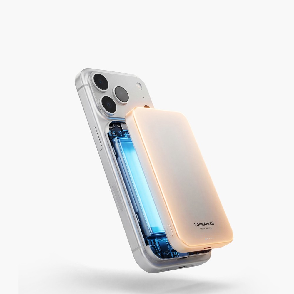 Evergreen Mag 5000 - Die magnetische Powerbank für den ganzen Tag - Weiß