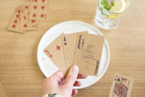 Kartenspiele aus recyceltem Papier Arwen