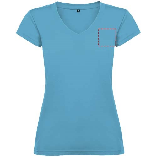 Victoria T-Shirt mit V-Ausschnitt für Damen