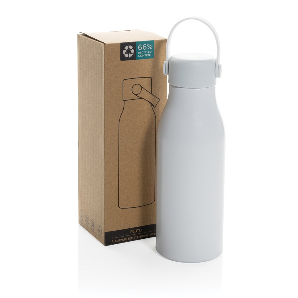 Pluto Flasche aus RCS-zertifiziert recyceltem Alu 680ml