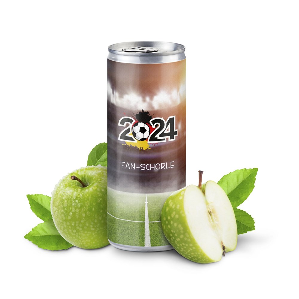 Promo Fresh – Apfelschorle zur Fußball Europameisterschaft 2024 – 250 ml