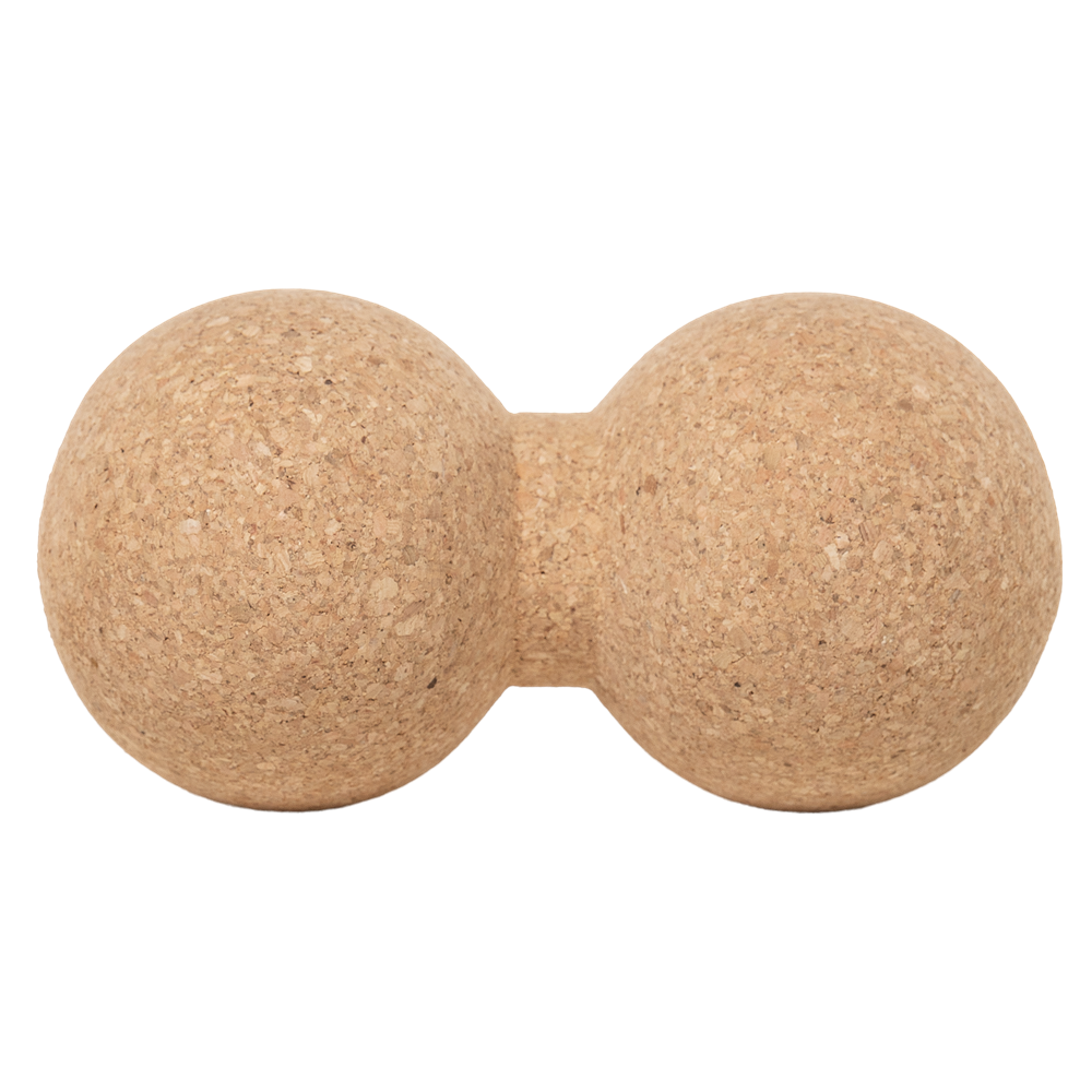 Massage-Peanut aus Kork, 20x10cm, "Made in Europe"