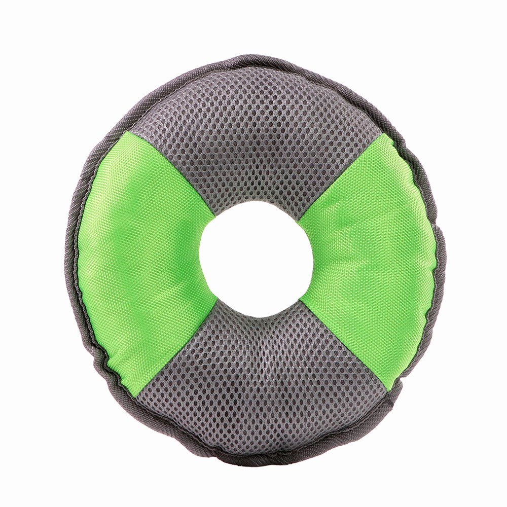 Hundespielzeug Flying Disc, grün/grau, M