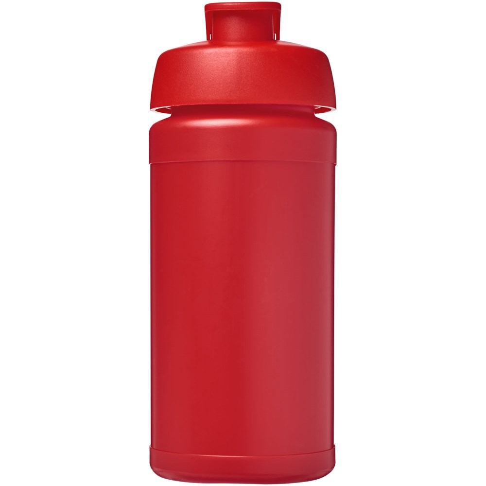 Baseline 500 ml recycelte Sportflasche mit Klappdeckel 