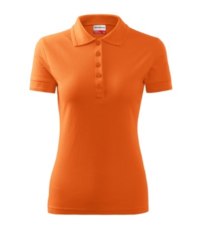 Polohemd Damen Reserve orange